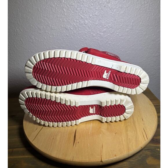 SOREL Tivoli II Go Sneaker Boot Women's Rocket/Sea Salt Laces Waterproof Sz 11 - Picture 7 of 8
